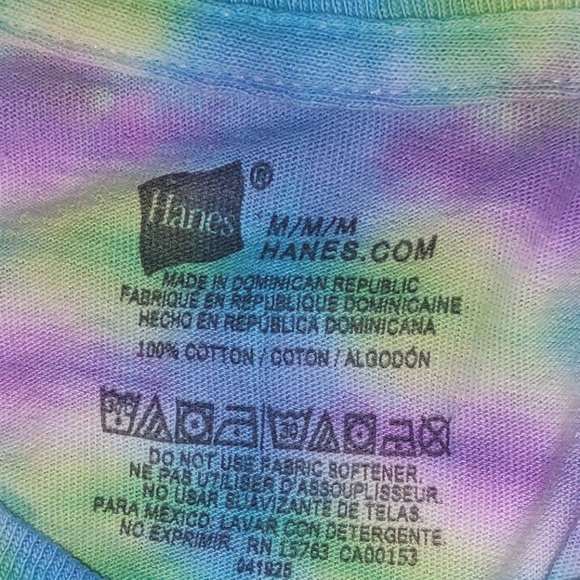 Youth (M) tie dye t-shirt - Picture 2 of 2